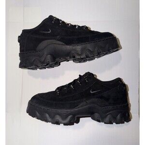 New Nike Lahar Low 'Triple Black' DB9953-001 Women's Shoes Size 8